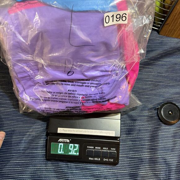 Alab Colorblock Windbreaker Women S 90s Retro Neon Pullover Jacket Y2K Vibes - Picture 11 of 11